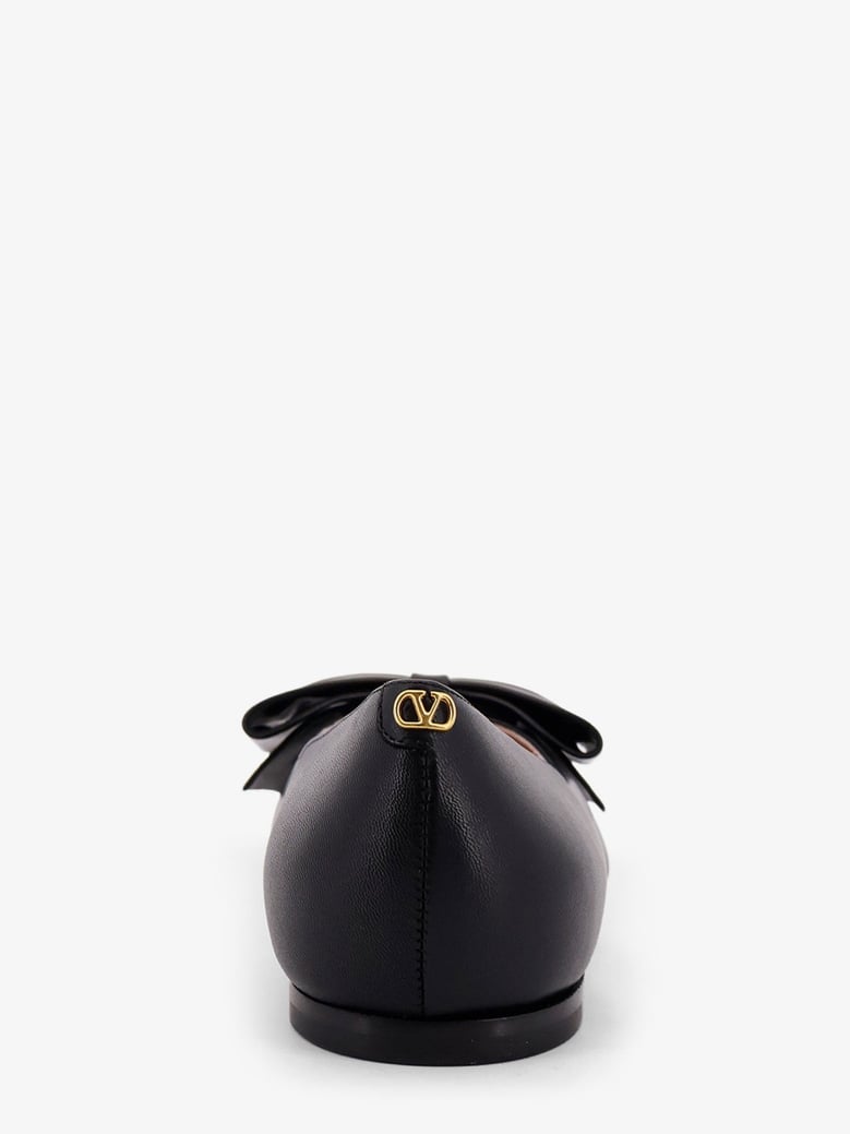 leather ballerinas bowow black by Selfnex