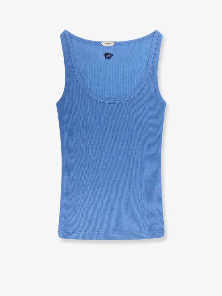 tank top wool blue by Selfnex
