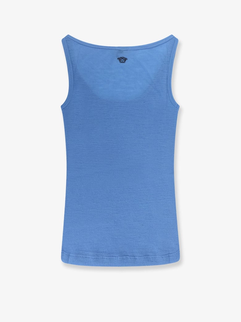 tank top wool blue by Selfnex