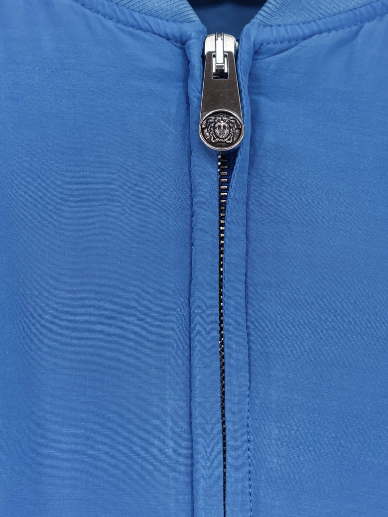 silk jacket blue by Selfnex