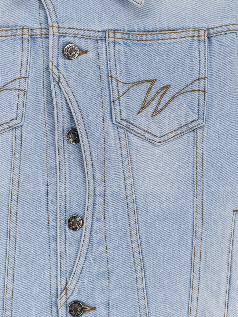 denim jacket postman light blue by Selfnex
