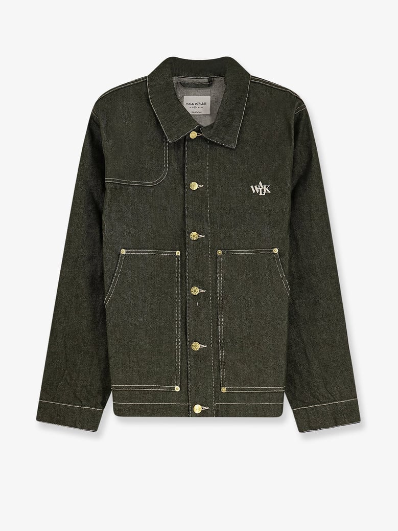 denim jacket carpenter green by Selfnex