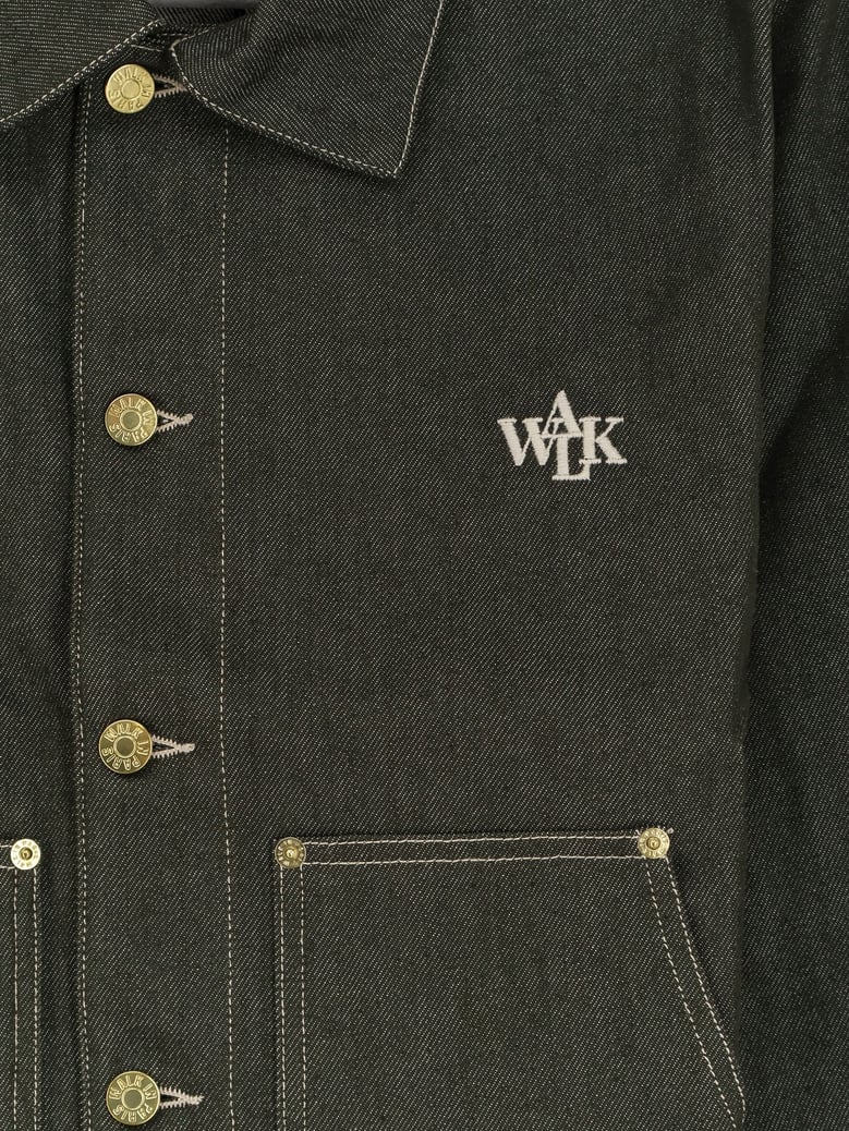 denim jacket carpenter green by Selfnex