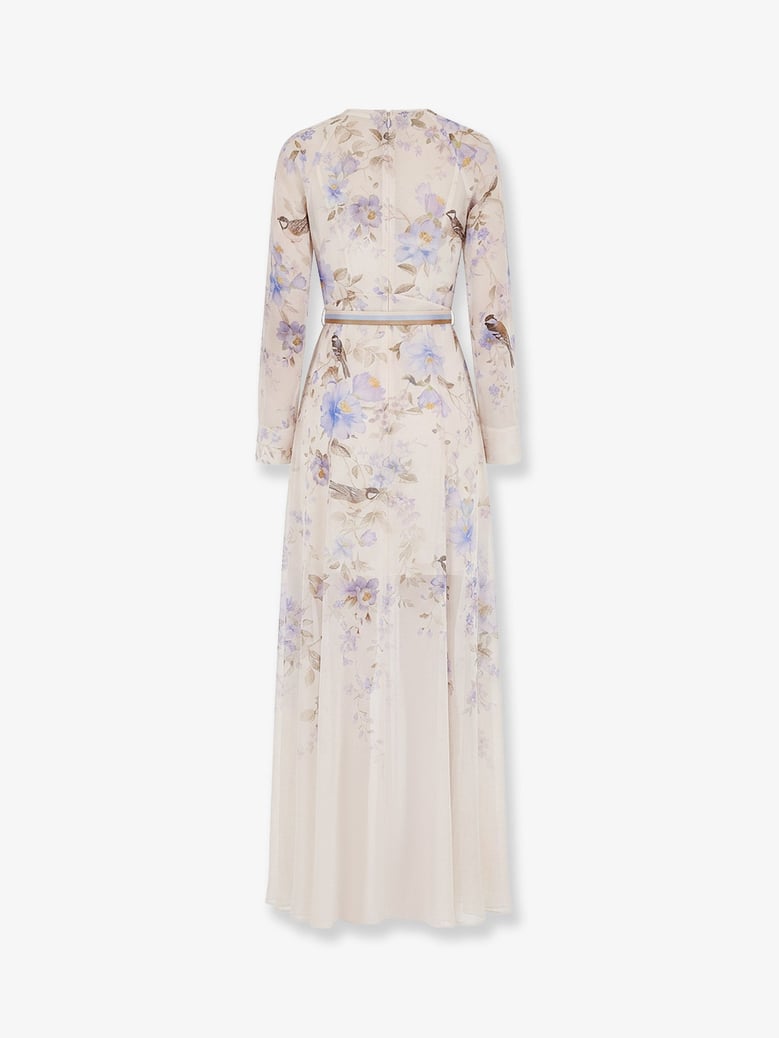 dress luna beige viscose by Selfnex