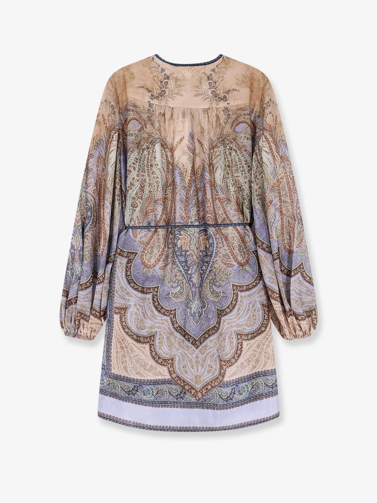 wanderlust tunic silk mini dress by Selfnex