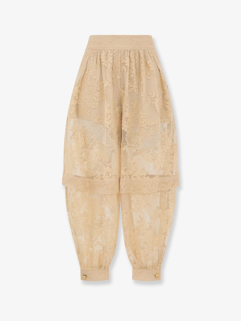 harem pant luna lace beige by Selfnex