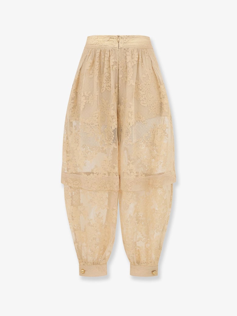 harem pant luna lace beige by Selfnex