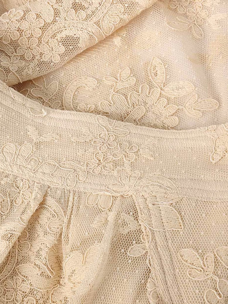 harem pant luna lace beige by Selfnex