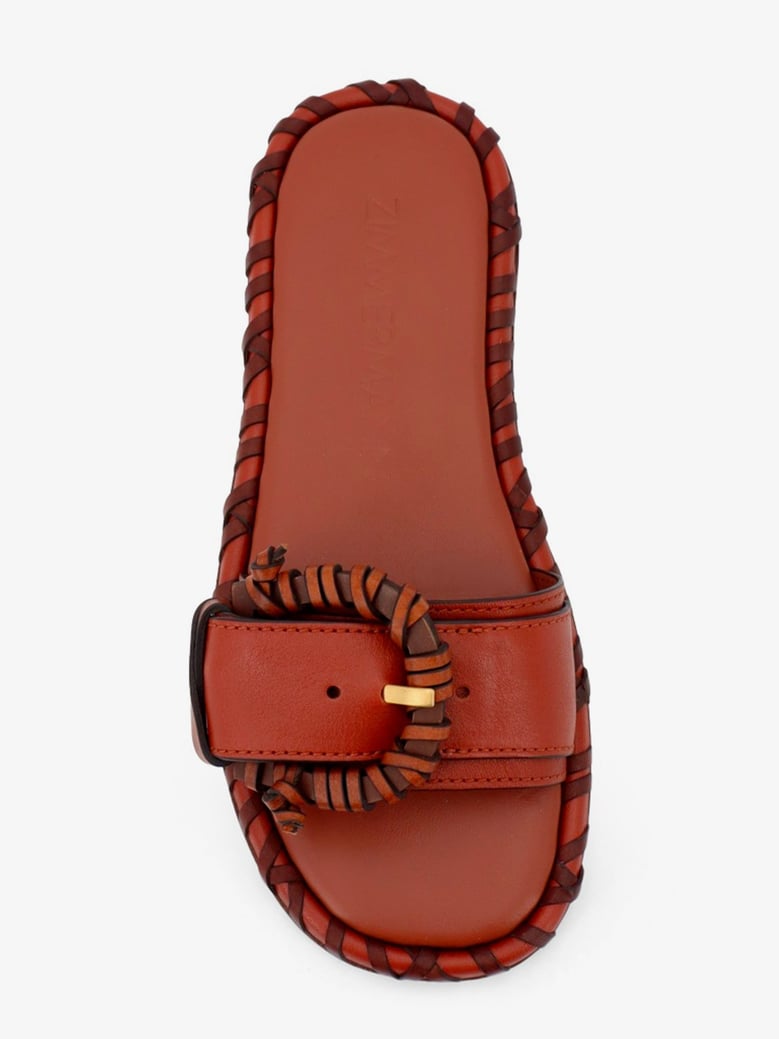 sandals alchemy brown leather by Selfnex