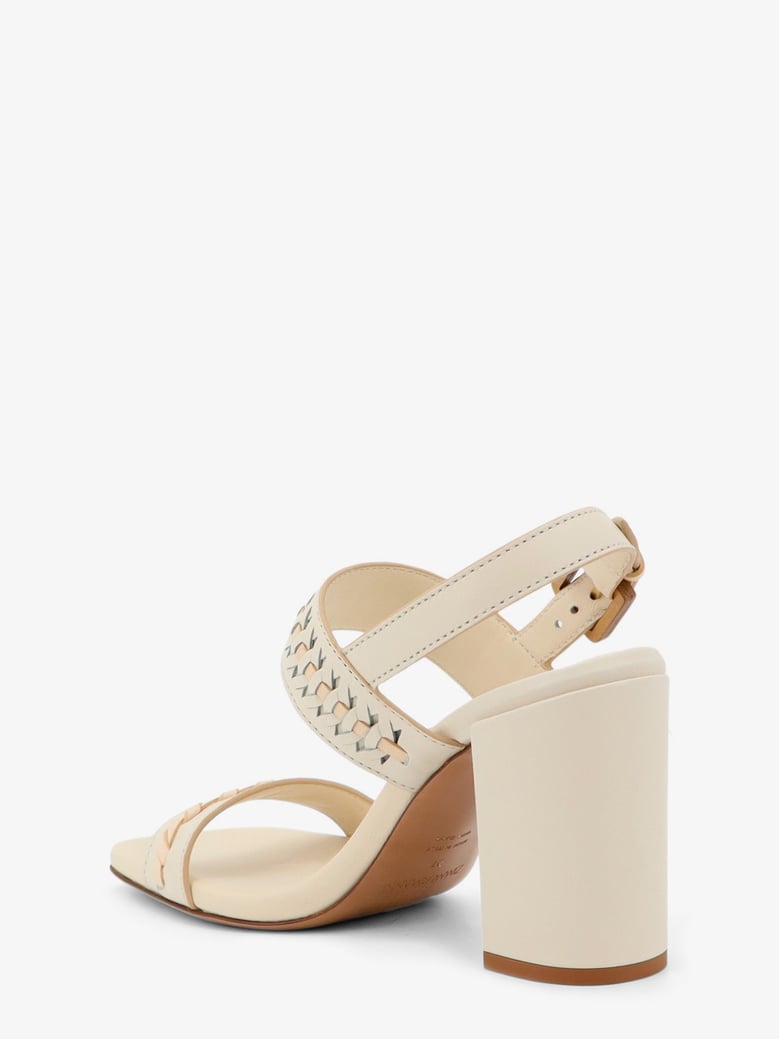 sandals alchemy 85 beige leather by Selfnex