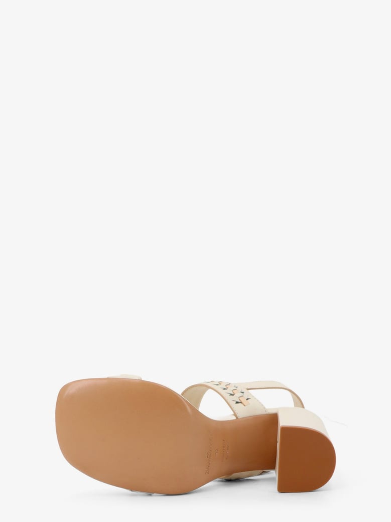 sandals alchemy 85 beige leather by Selfnex