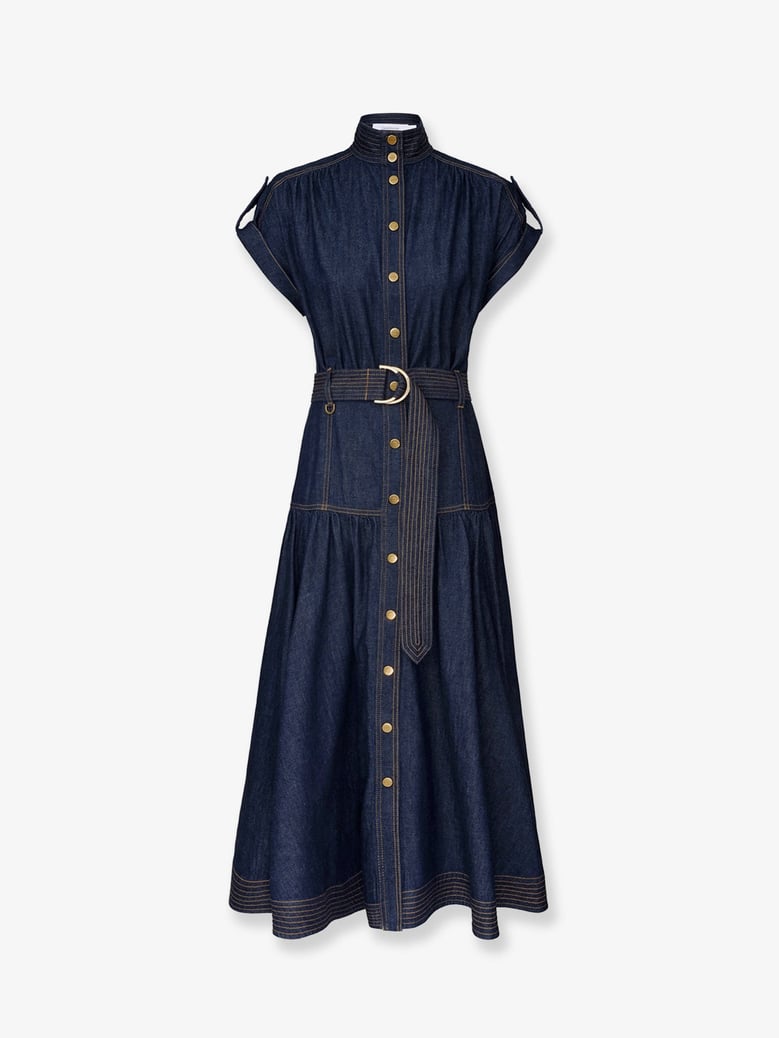 dress denim blue by Selfnex