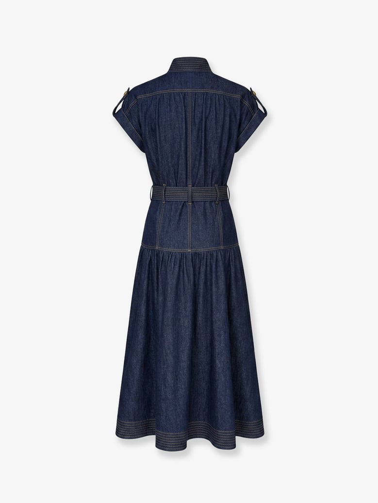 dress denim blue by Selfnex