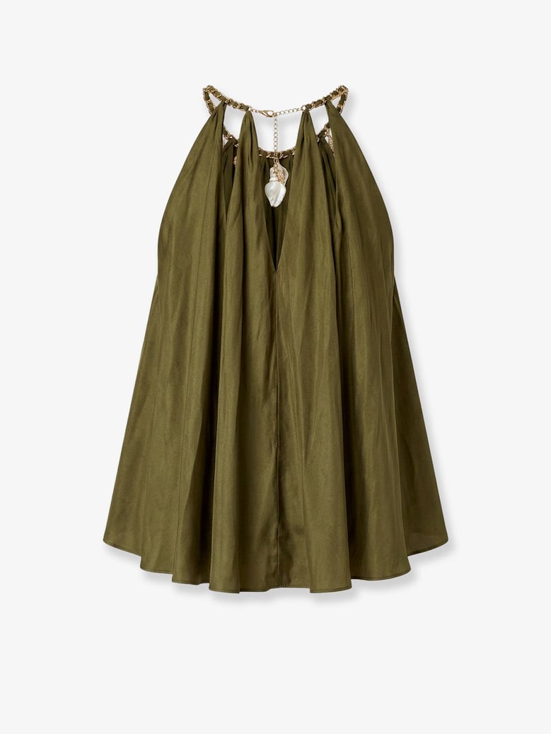 silk top mahon green by Selfnex