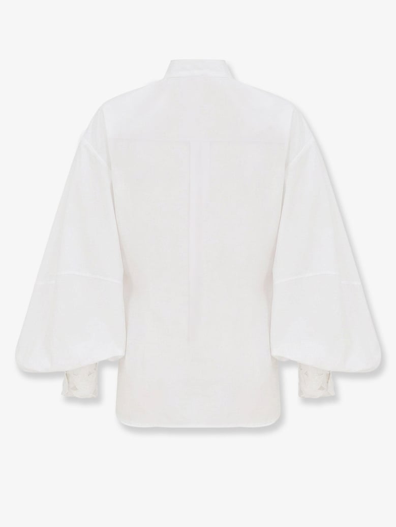 shirt luna applique white by Selfnex