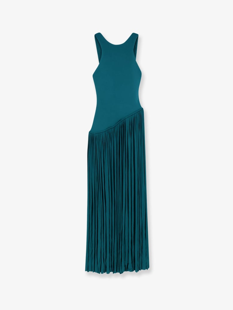 dress luna jersey green by Selfnex