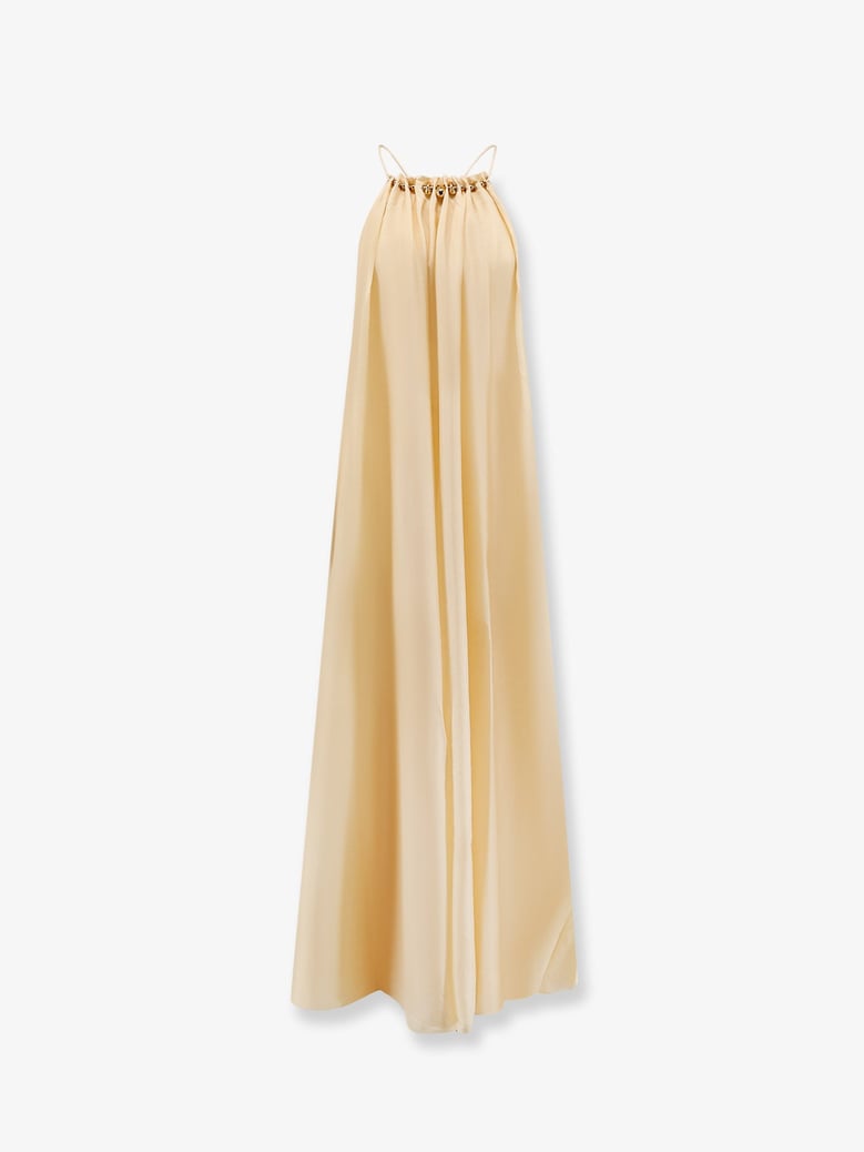 dress aster silk yellow by Selfnex