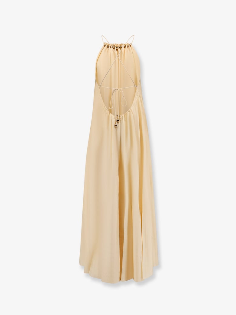 dress aster silk yellow by Selfnex