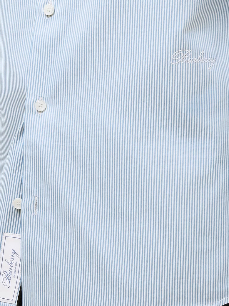 shirt striped cotton blue by Selfnex