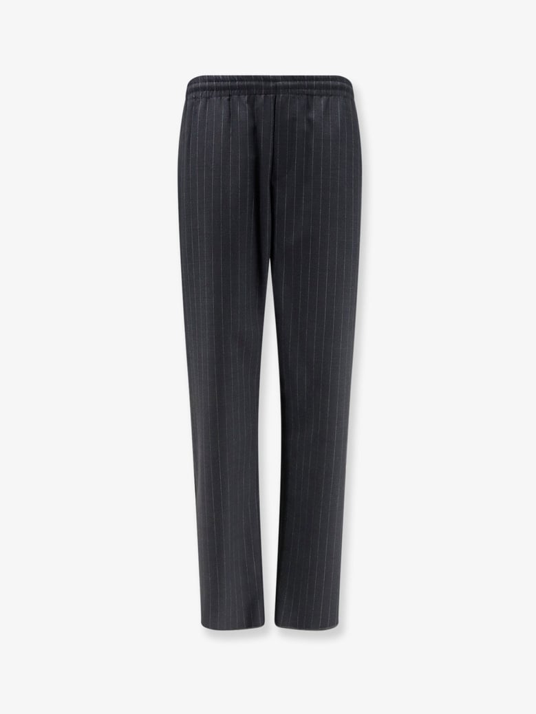 trousers - wool drawstring, grey by Selfnex