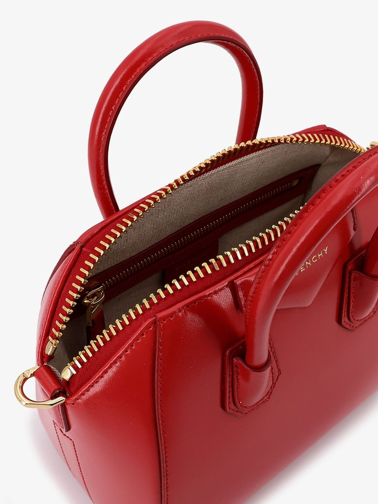 crossbody bag antigona mini leather red by Selfnex