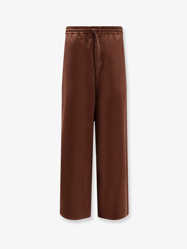 cotton trousers brown by Selfnex
