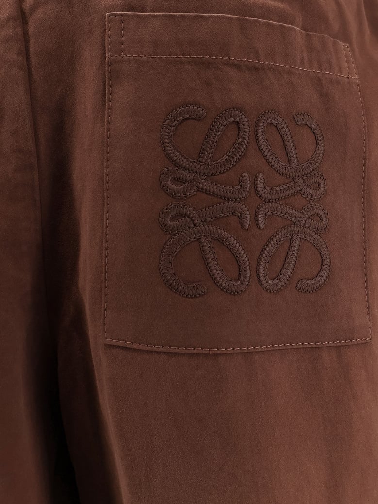 cotton trousers brown by Selfnex