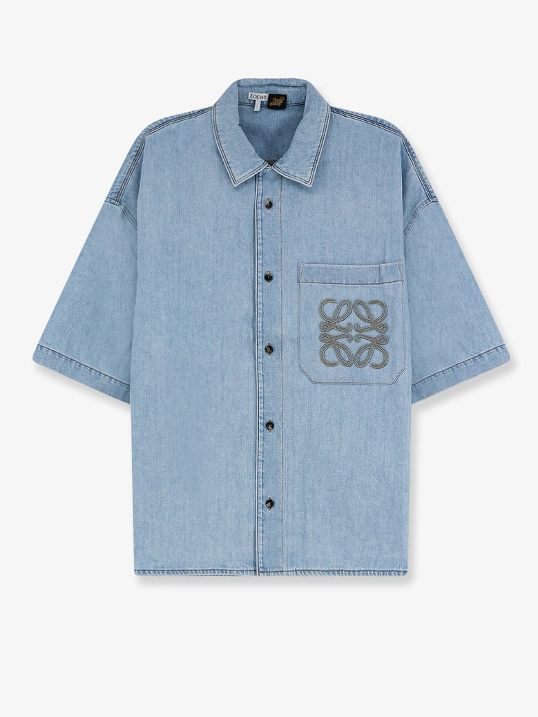 denim shirt paula's ibiza blue by Selfnex