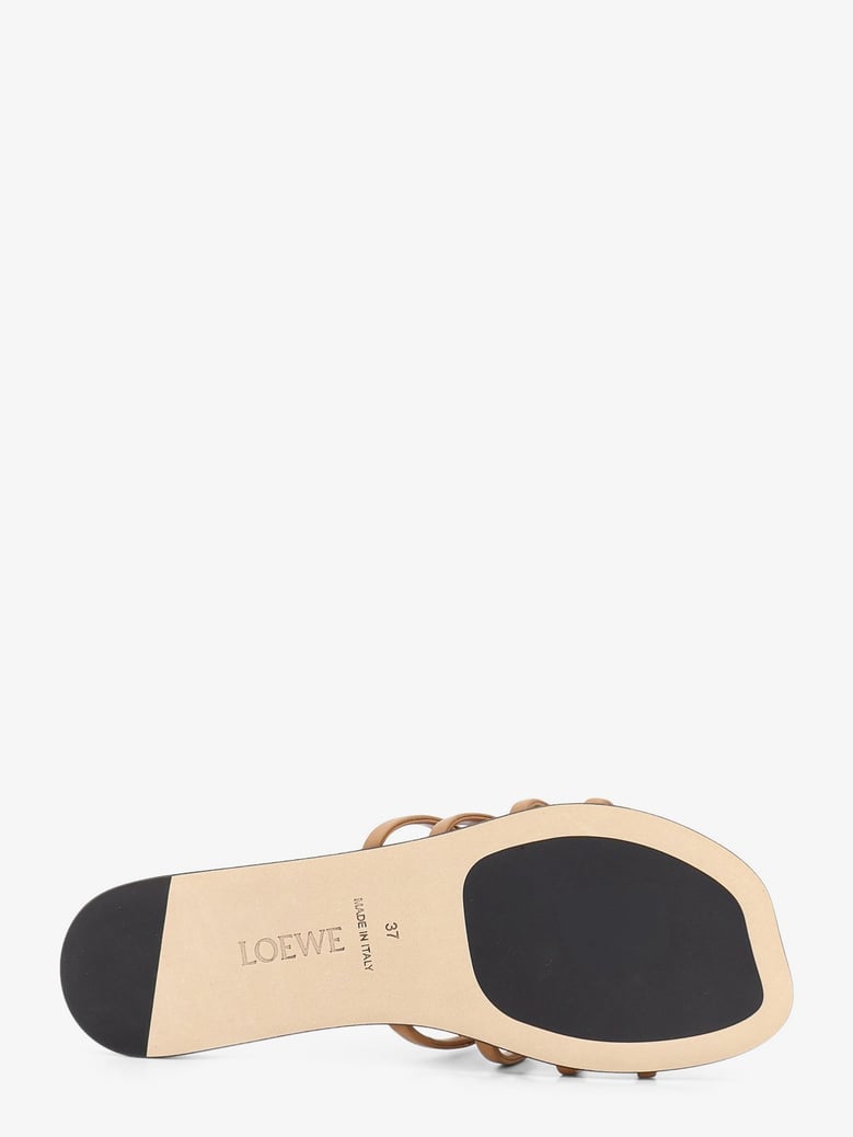sandals paula's ibiza brown leather by Selfnex