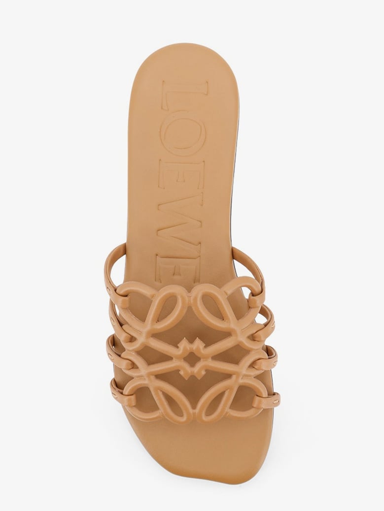 sandals paula's ibiza brown leather by Selfnex