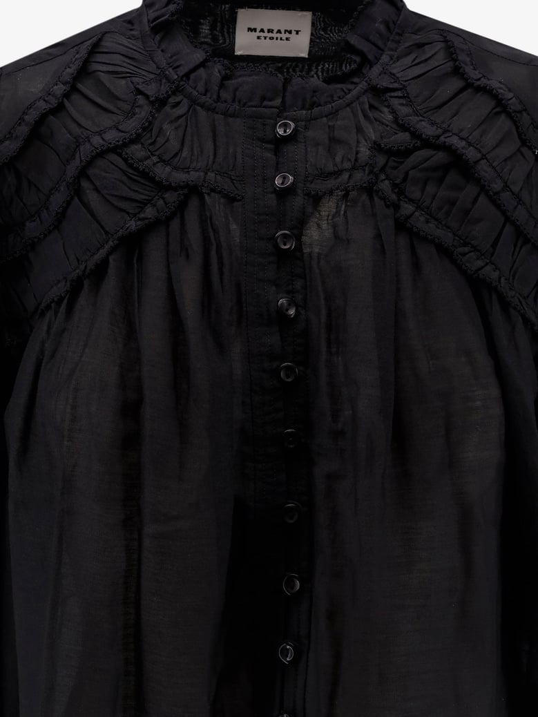 shirt christa cotton-blend black by Selfnex