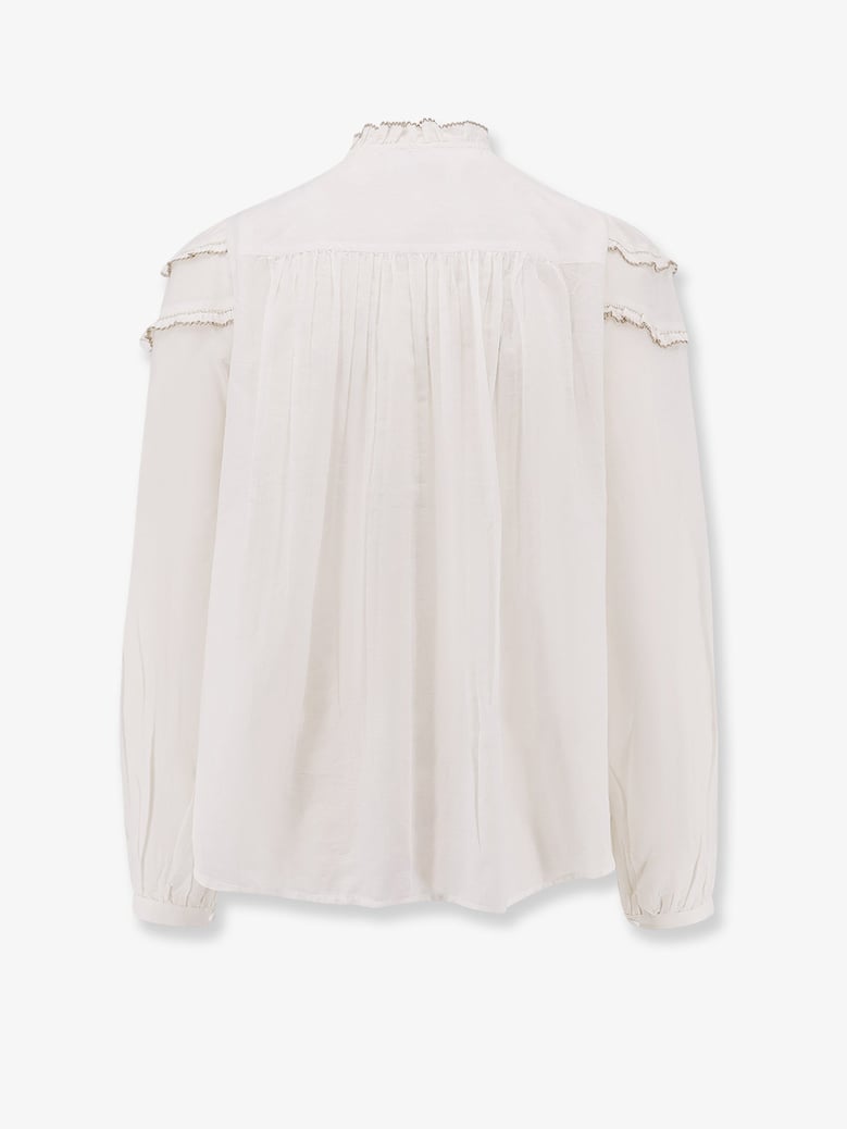 shirt christa cotton-blend white by Selfnex