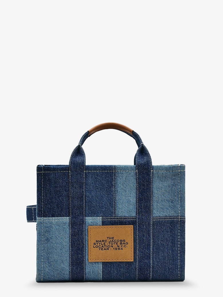 handbag in denim blue by Selfnex
