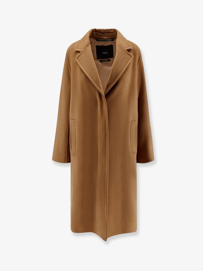 cashmere coat ardenne brown by Selfnex