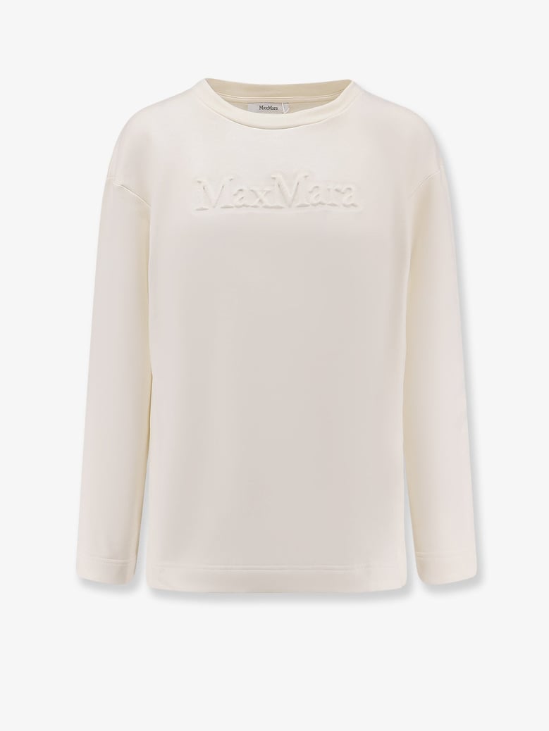 sweatshirt berma cotton-silk white by Selfnex