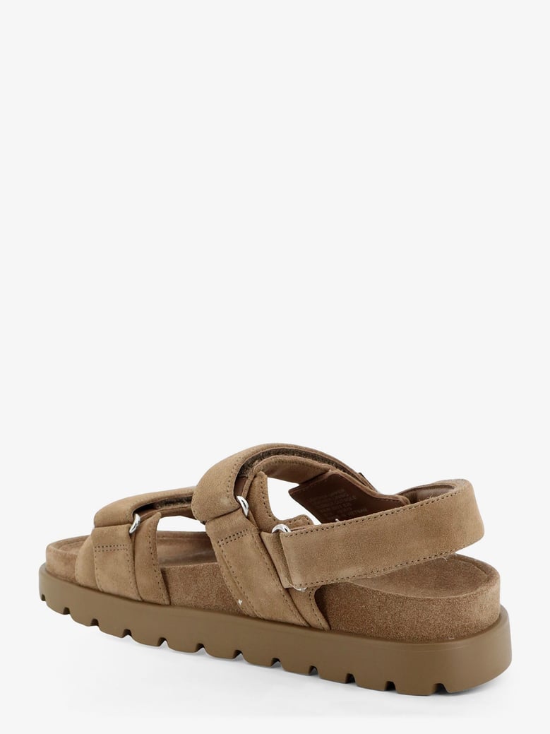 suede sandals mellow sport brown by Selfnex
