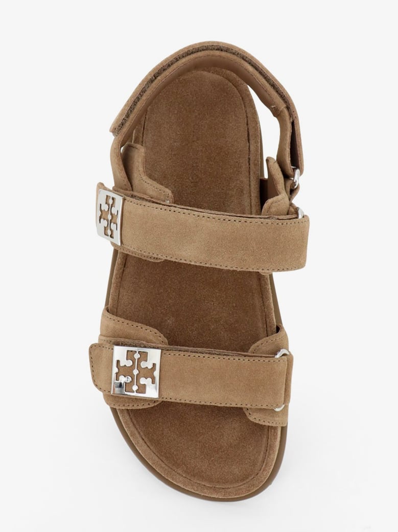 suede sandals mellow sport brown by Selfnex