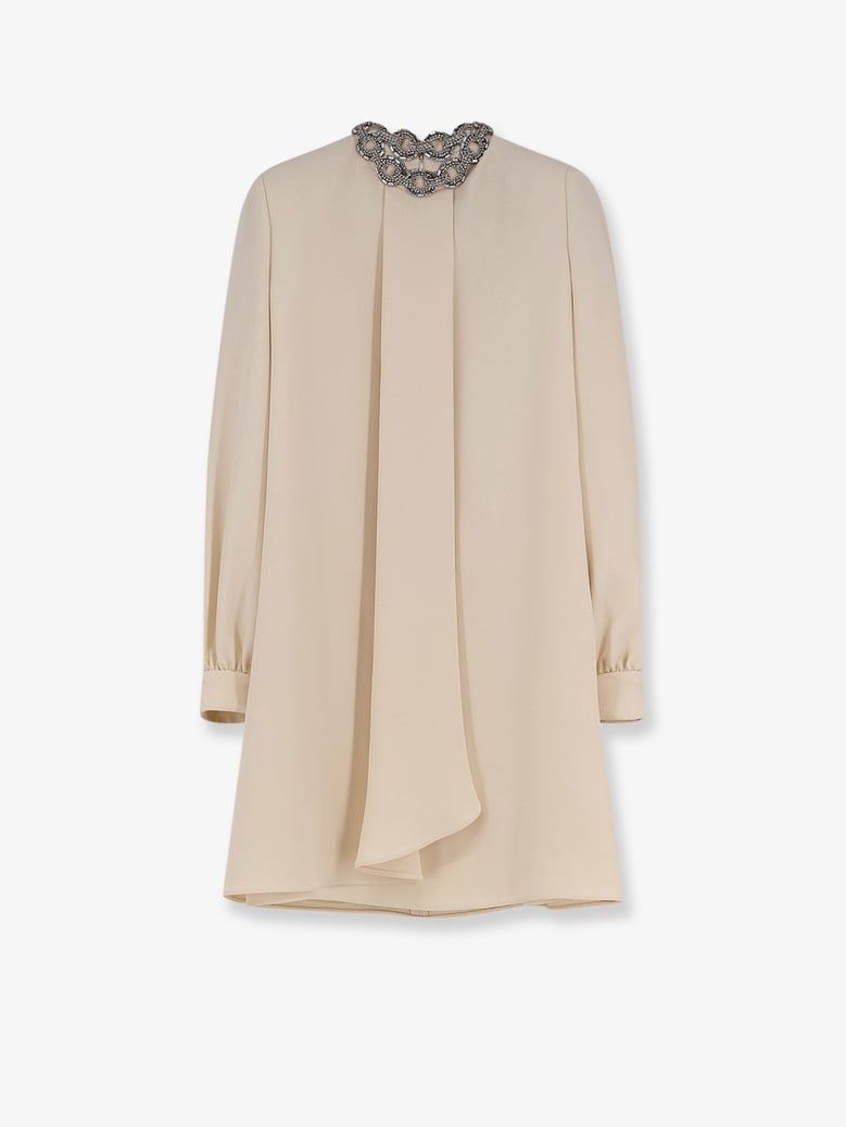 mini dress cady couture beige by Selfnex