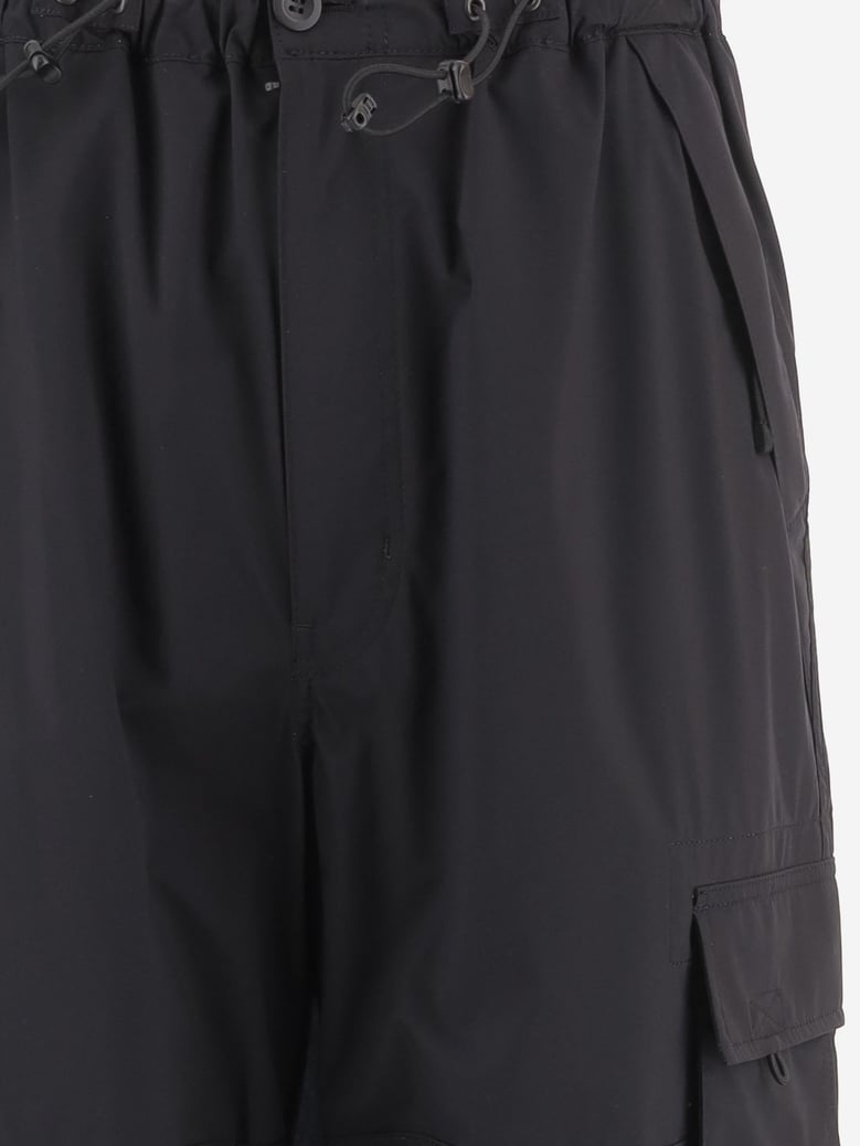 wide-leg nylon trousers by Selfnex