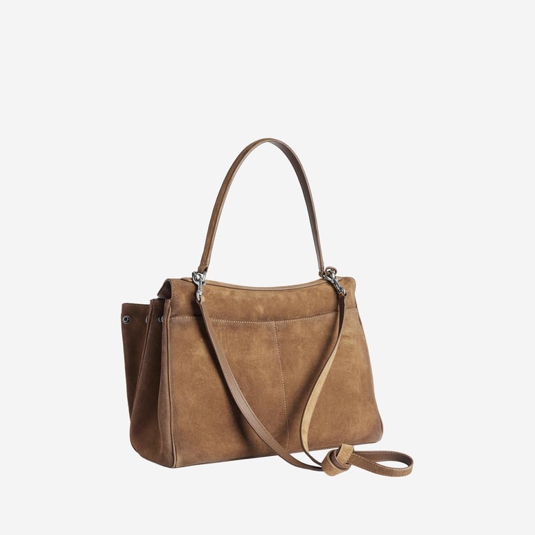 shoulder bag medium suede by Selfnex