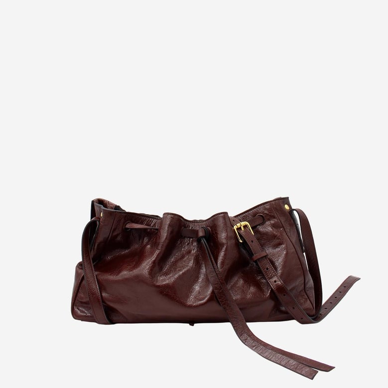 shoulder bag dark brown by Selfnex