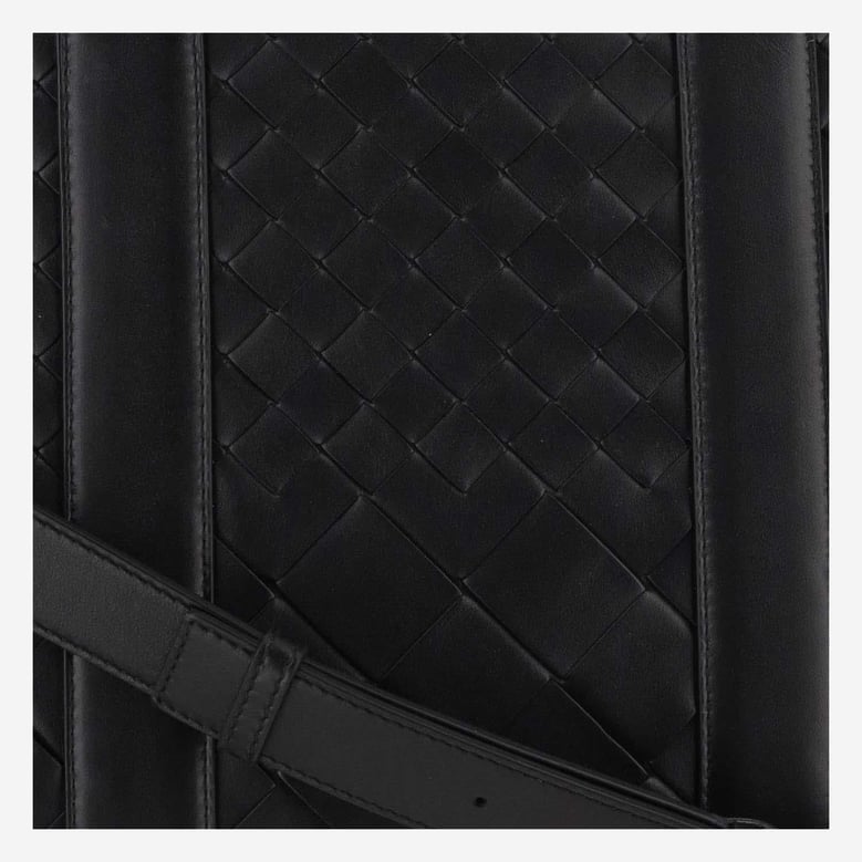 slim intrecciato business bag by Selfnex