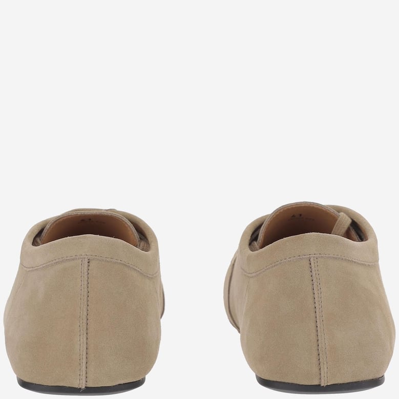 suede loafers beige by Selfnex
