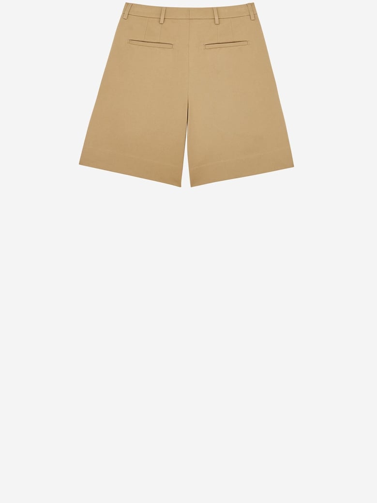 cotton shorts brown by Selfnex