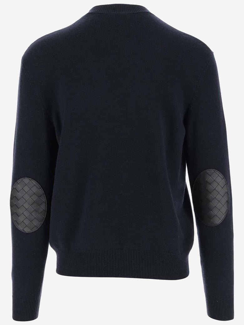 cashmere sweater navy by Selfnex