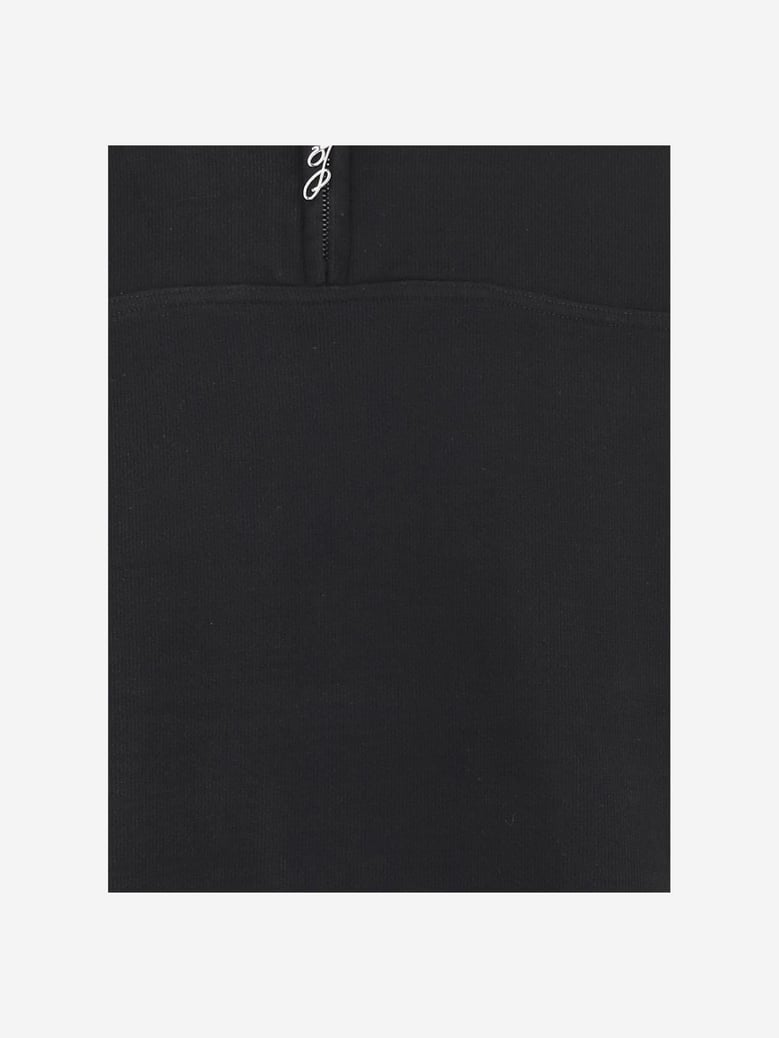 sweatshirt rond carré black by Selfnex