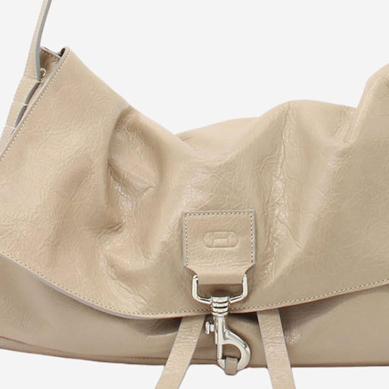 shoulder bag la bisaccia beige by Selfnex