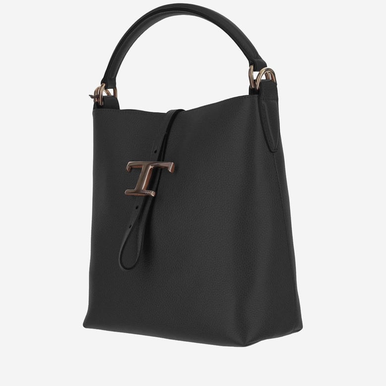 leather bucket bag by Selfnex