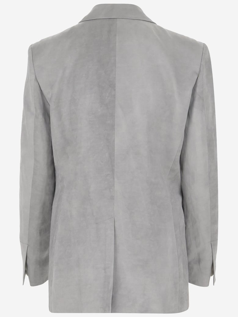 blazer viscose blend grey by Selfnex