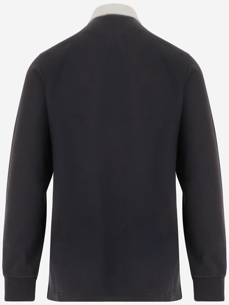 long-sleeved polo shirt by Selfnex